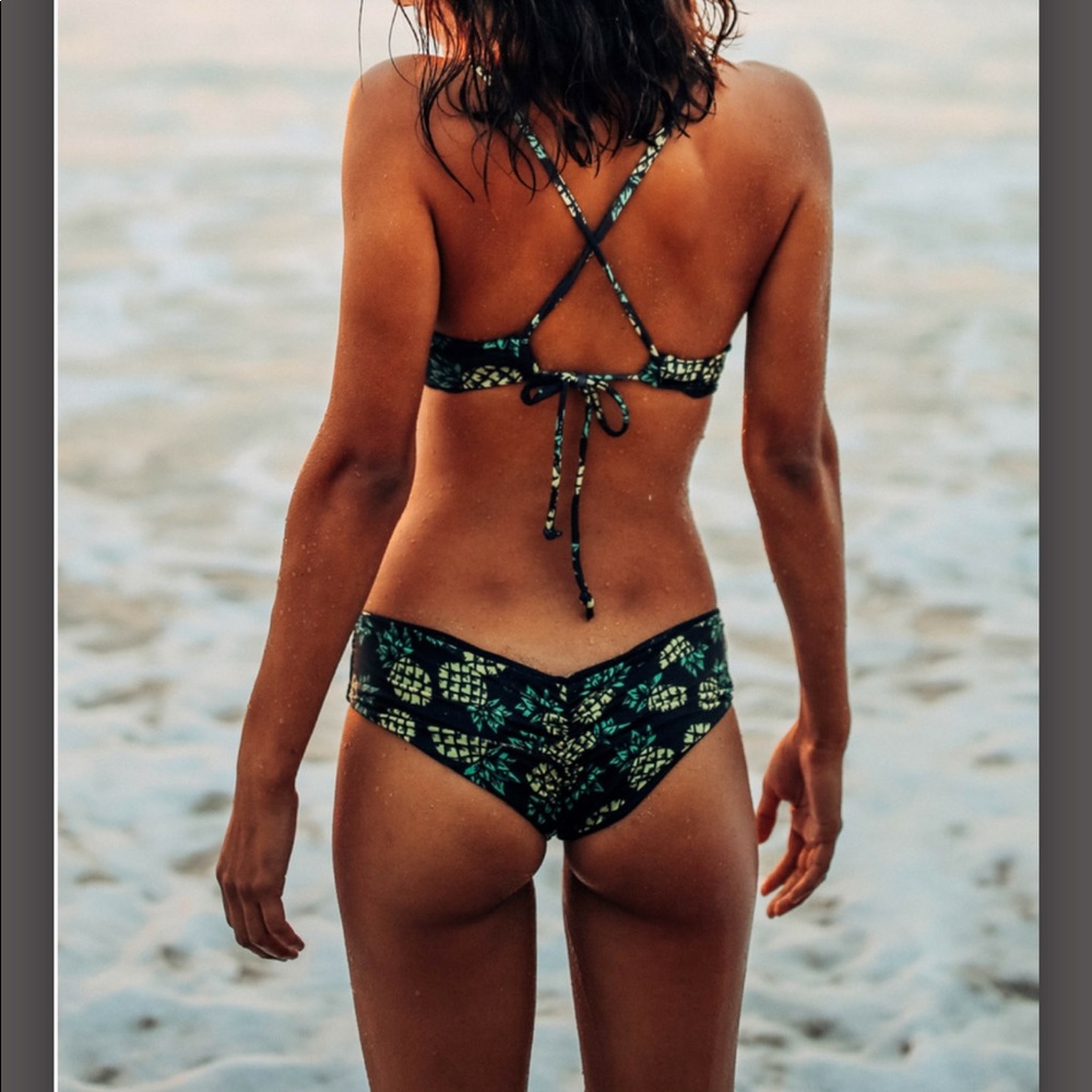 FUSED HAWAII Sweet Aloha Pineapple Swim bottoms